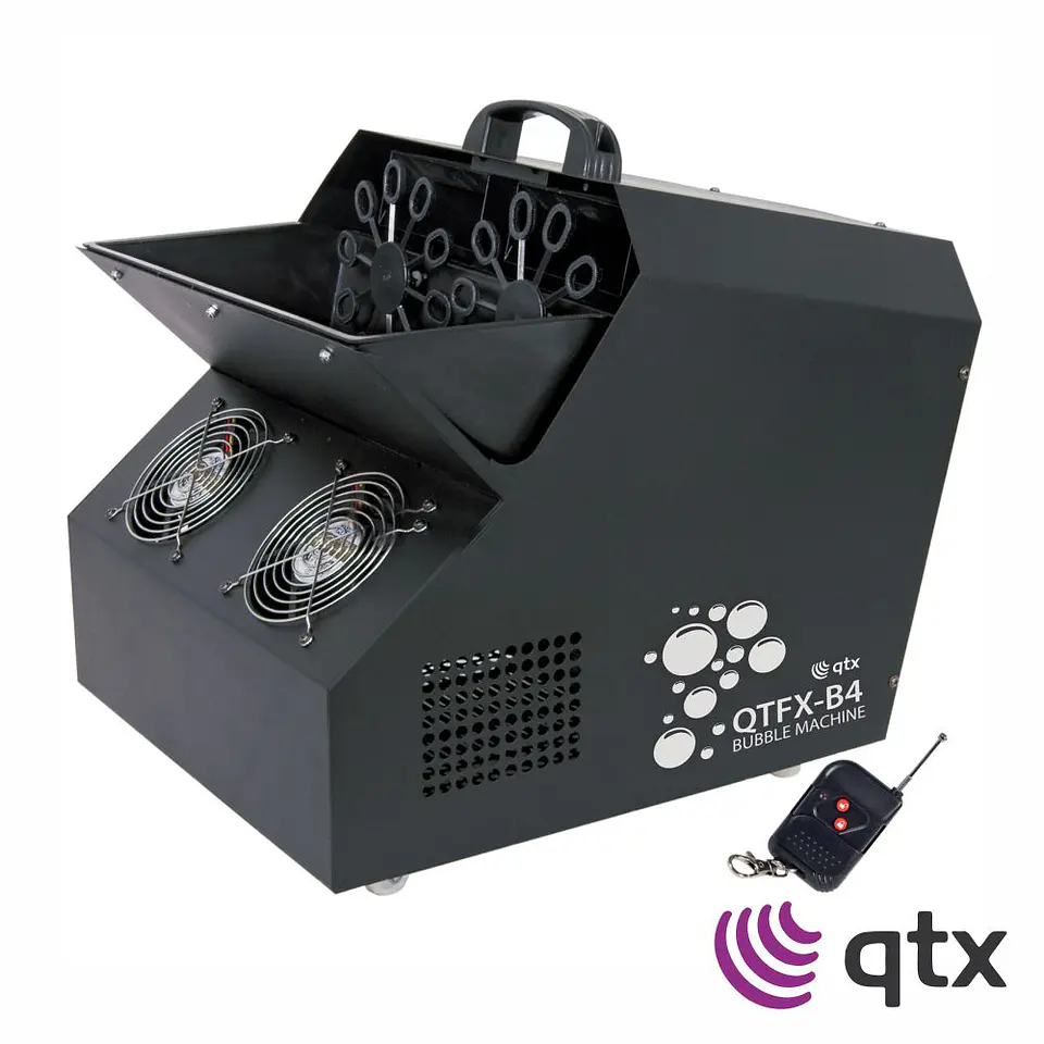 Máquina de Bolhas 100W Com Comando S/ Fios QTX 1