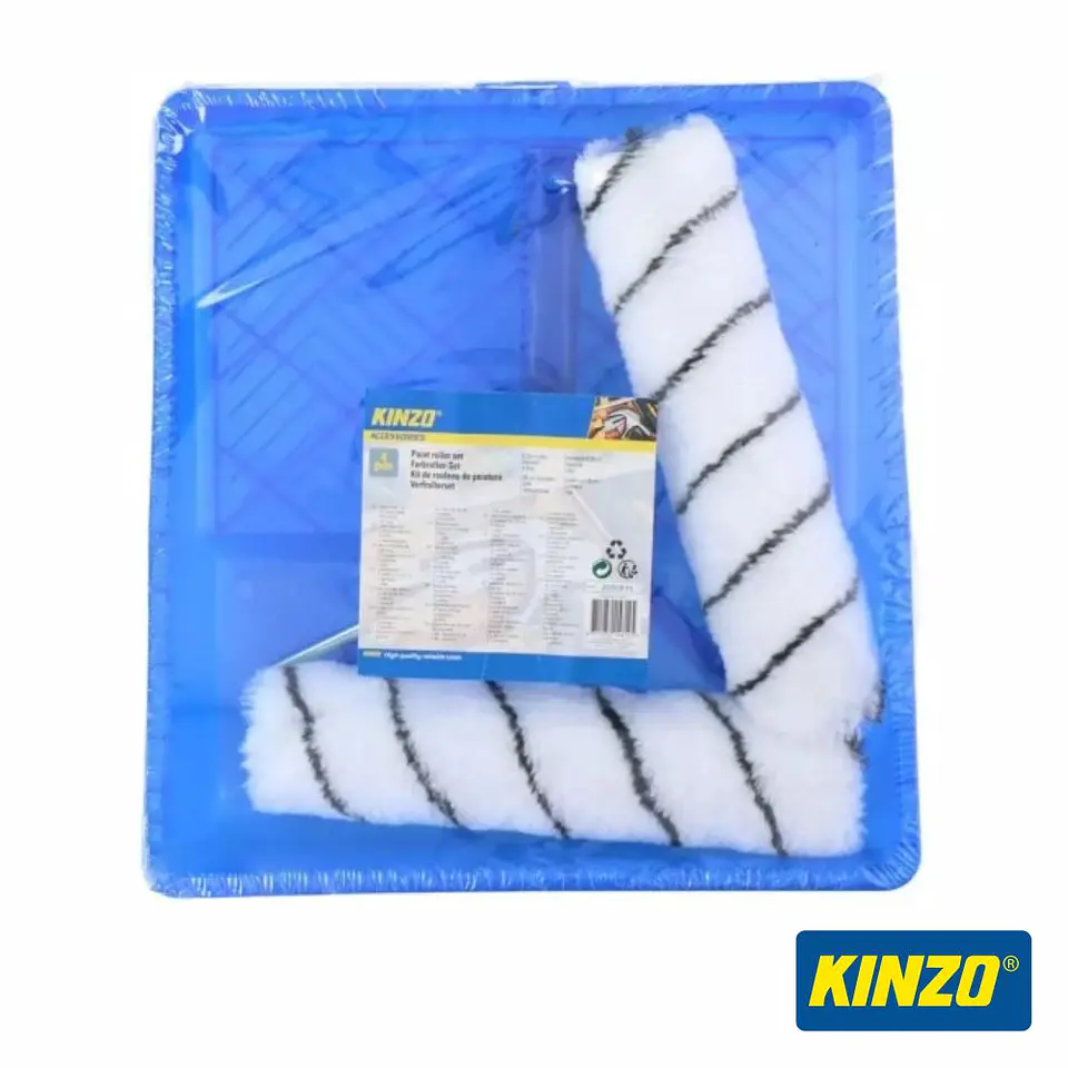 Conjunto De Pintura C/ Tabuleiro E 2 Rolos KINZO 1