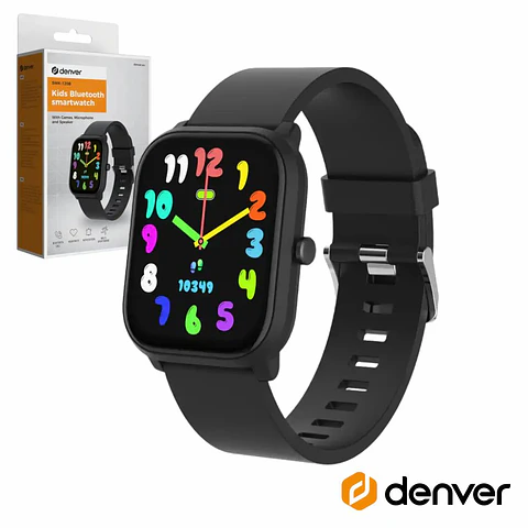 Smartwatch Bluetooth 1.75" Criança Preto DENVER
