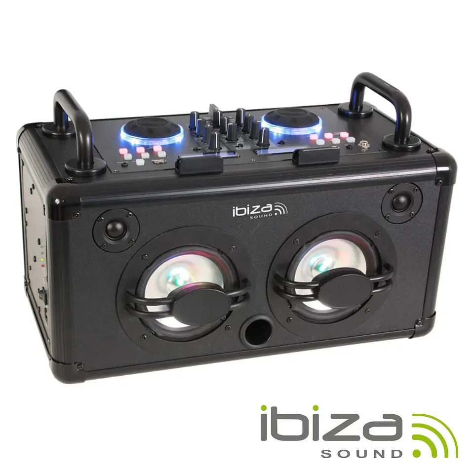 Sistema de Som Para DJ C/ Bluetooth 200W IBIZA 1