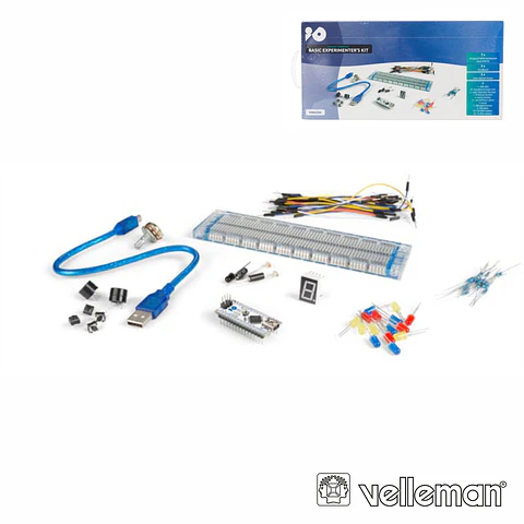 KIT EXPERIMENTAL BÁSICO P/ ARDUÍNO VELLEMAN