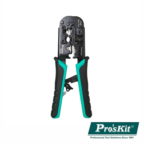 Alicate De Cravar RJ45 Cat.5/6/6A/7 Passante Modular PROSKIT
