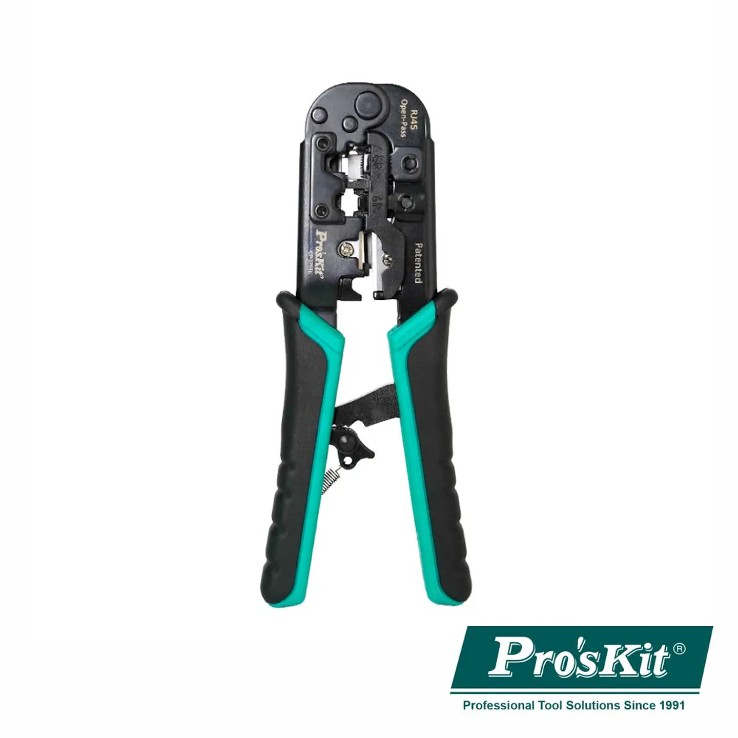 Alicate De Cravar RJ45 Cat.5/6/6A/7 Passante Modular PROSKIT 1