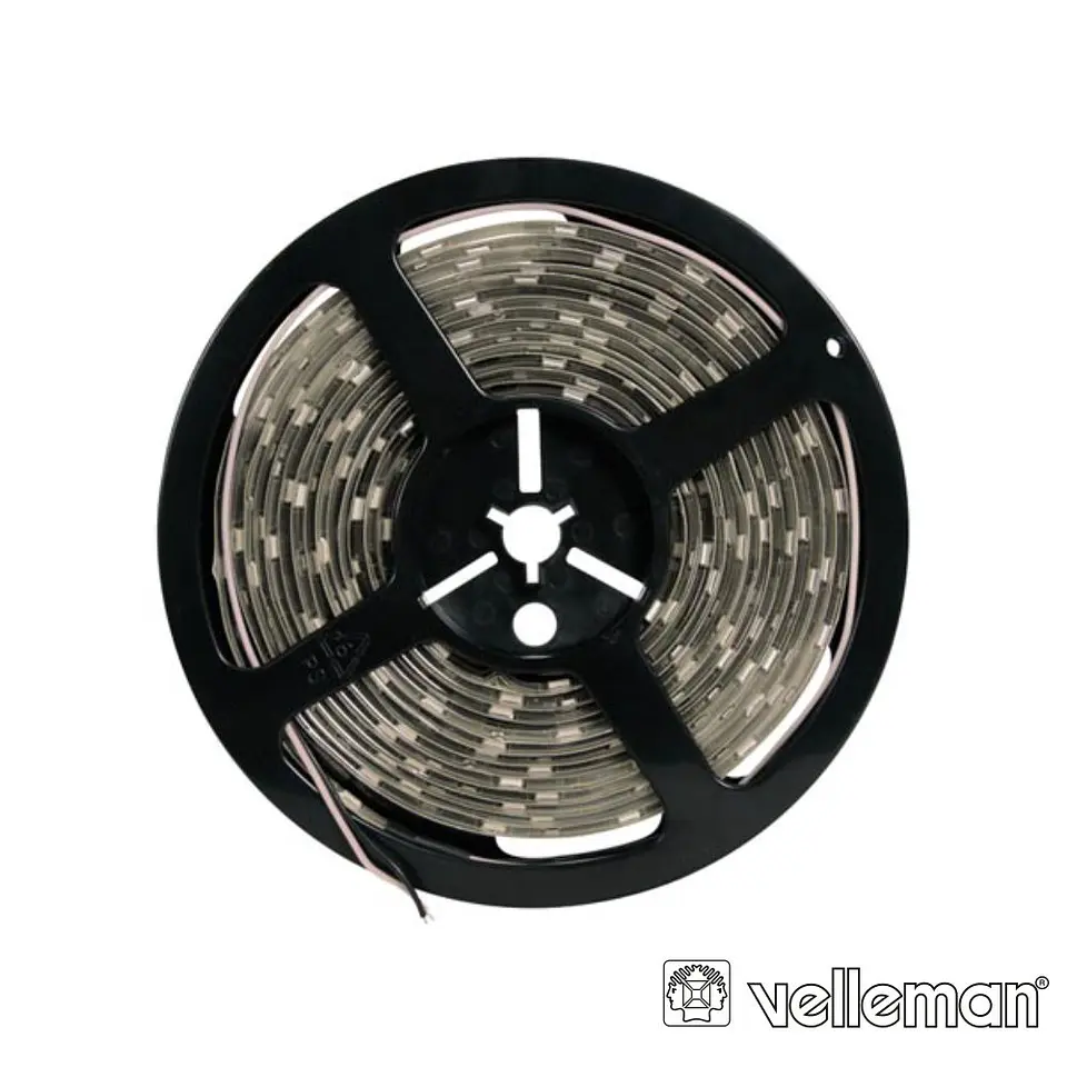 Fita LED Flexível Branco Quente 150 LEDS 5M 12V VELLEMAN 1
