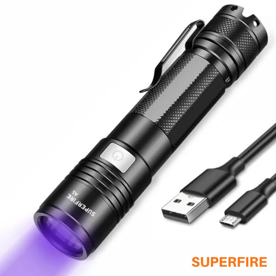 Lanterna UV 395nm SUPERFIRE 1