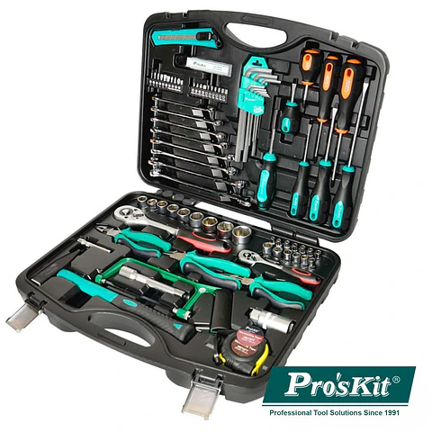 MALA FERRAMENTAS PROFISSIONAL 71 PEÇAS PROSKIT
