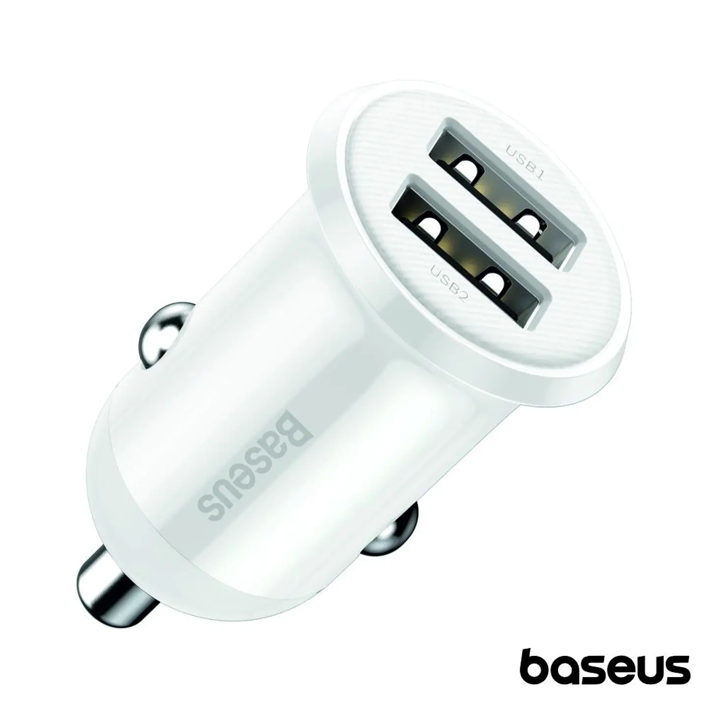 Adaptador Isqueiro 2x USB 4.8A Grain Pro BASEUS 1