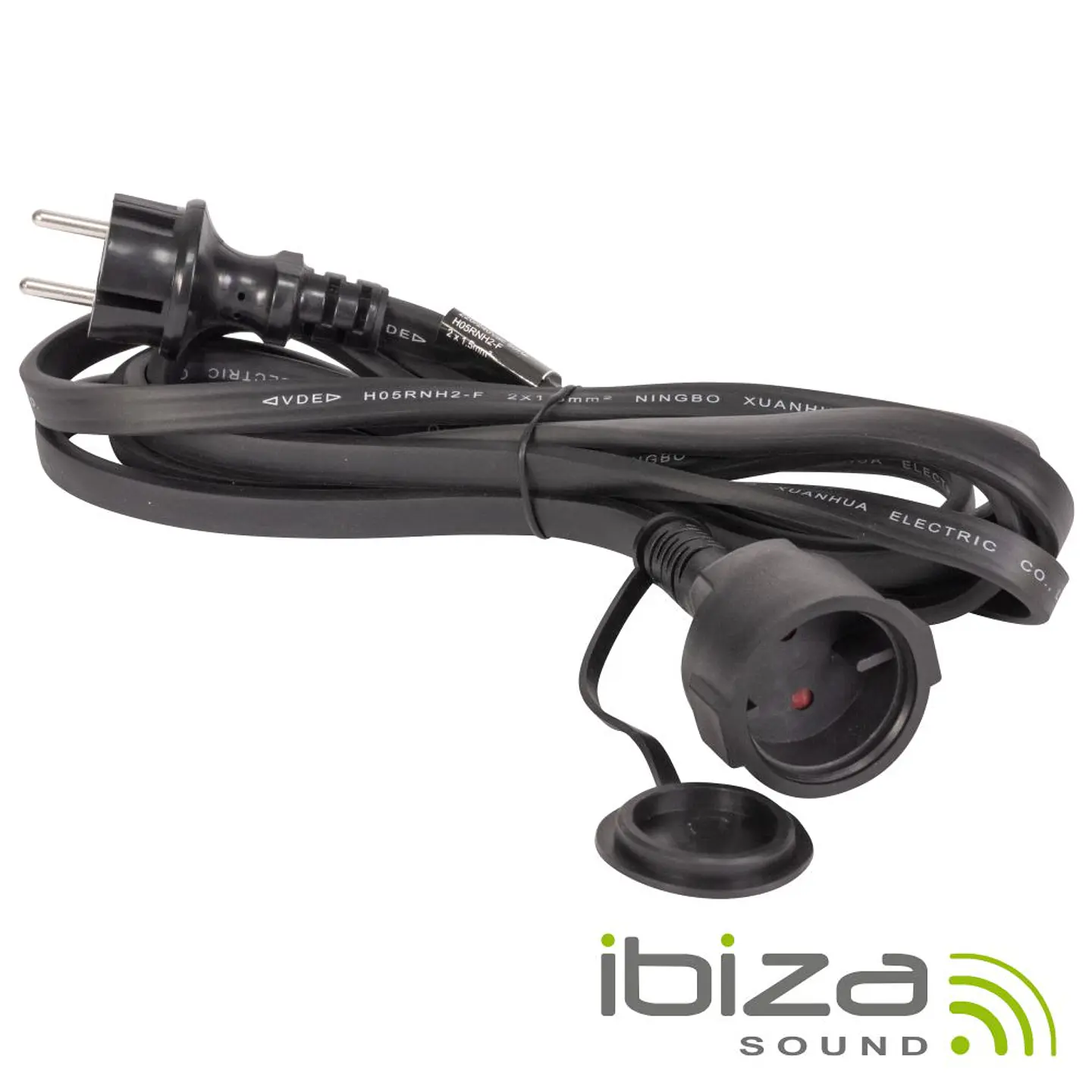 CABO ALIMENTAÇÃO P/ GRINALDA DE LEDS 230V IP44 3M IBIZA 1