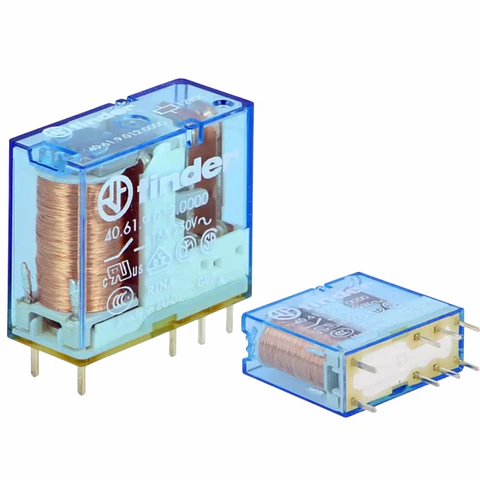 Relé Eletromagnético 12VDC 16A SPDT FINDER