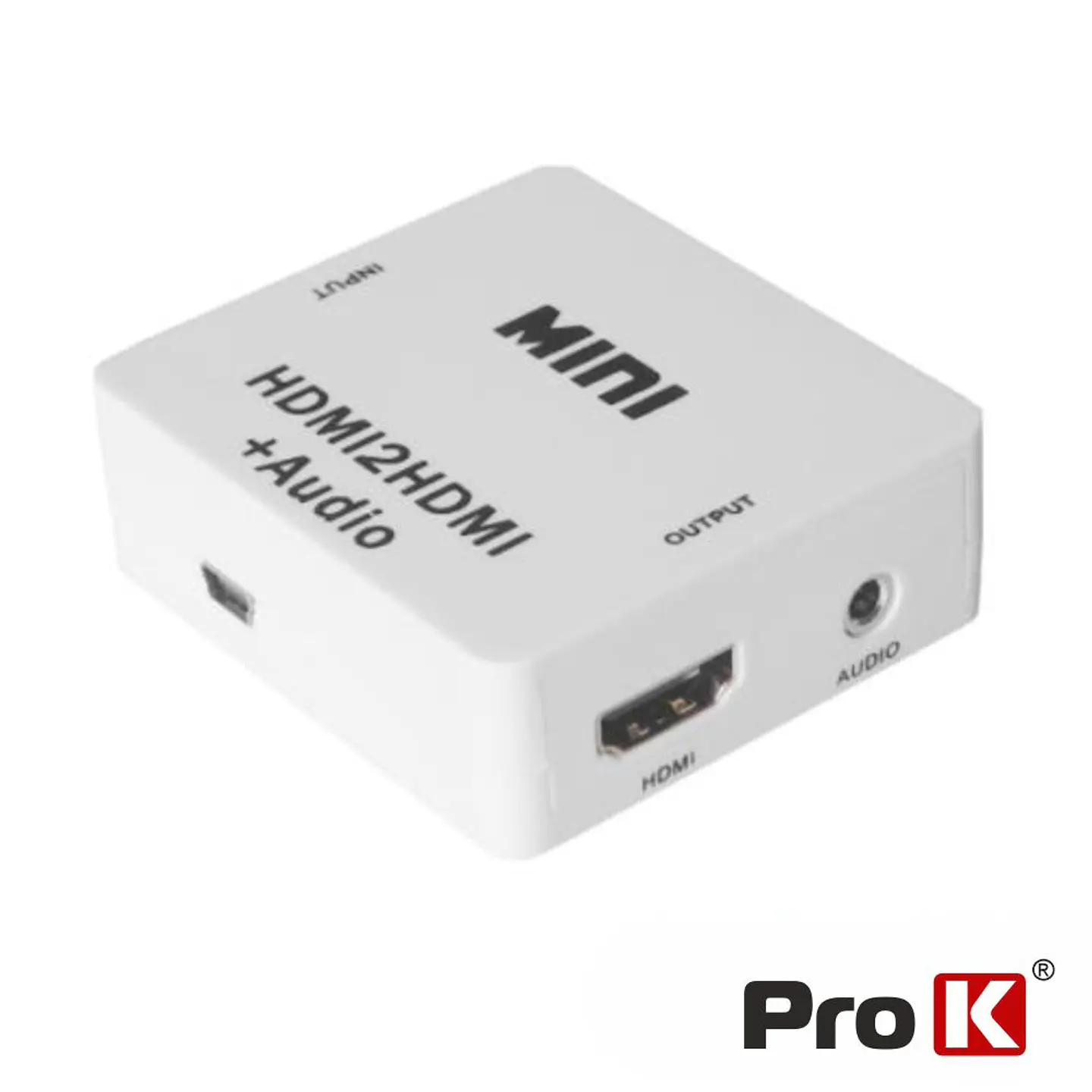 CONVERSOR HDMI -> HDMI AMPLIFICADO SAÍDA ÁUDIO SPDIF PROK 1