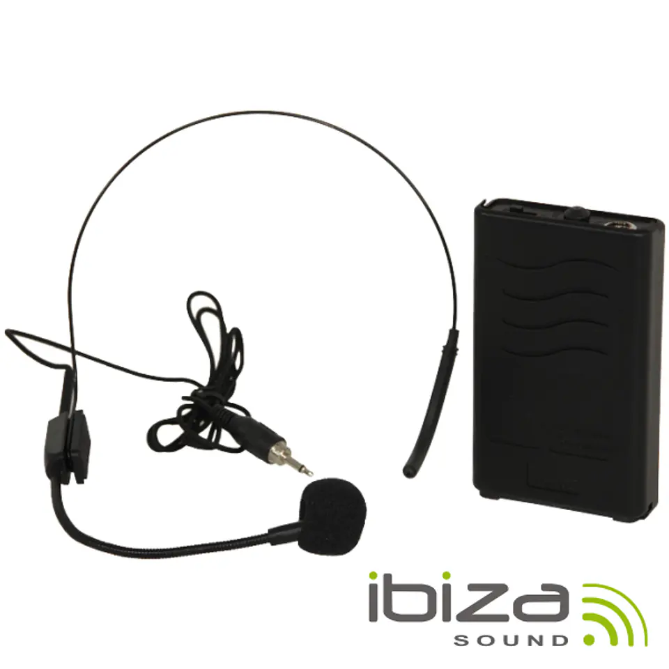 MICROFONE HEADSET S/ FIOS 203.5Mhz IBIZA 1