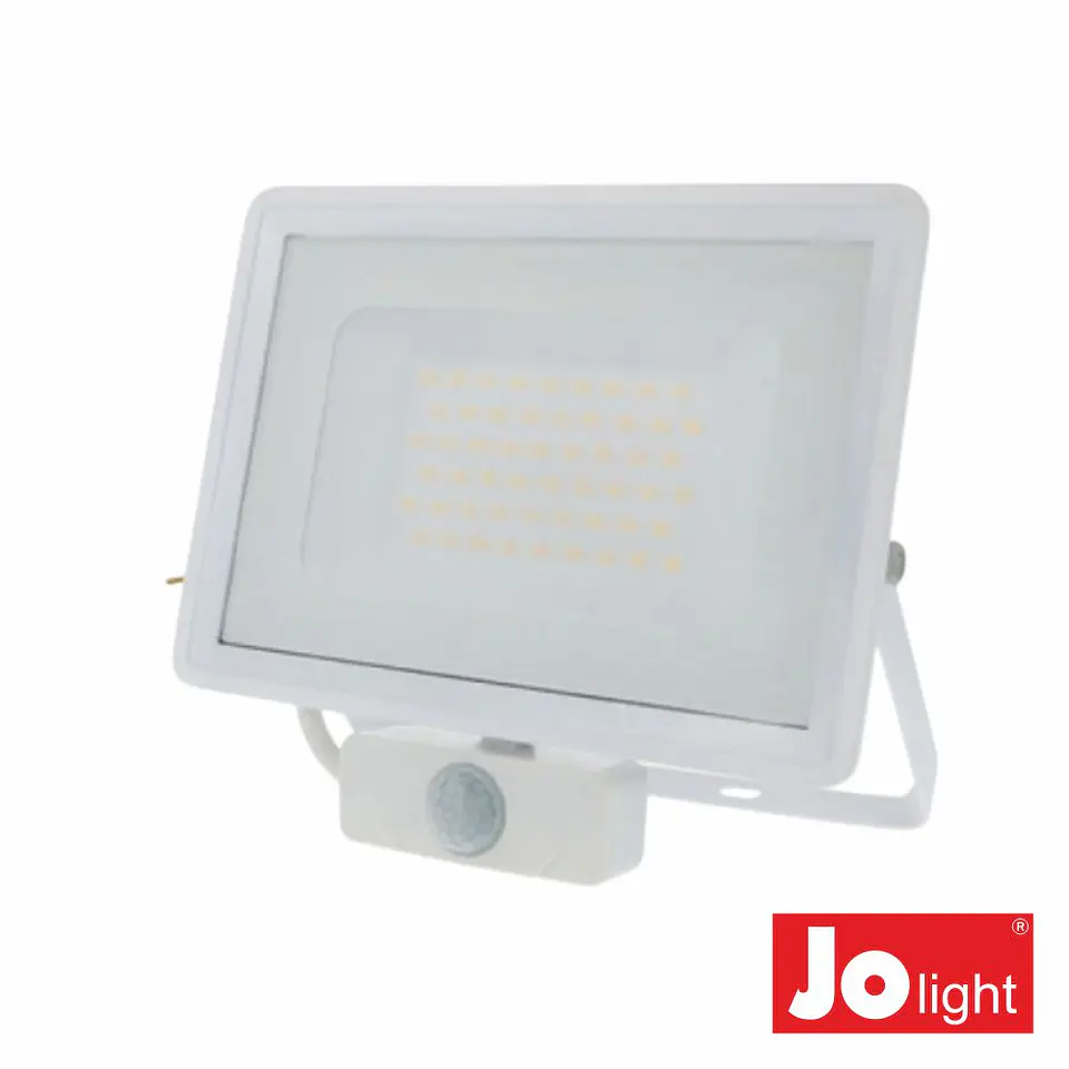 Foco LED Ultra Slim 50W 230V 4000K 4250lm IP65 C/ PIR JOLIGH 1