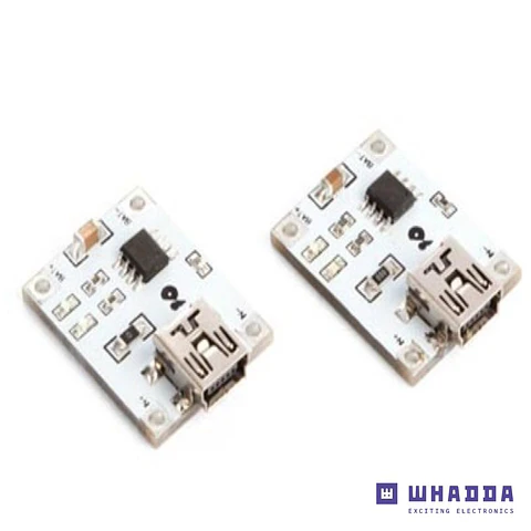 Módulo Carregador de Bateria Li-Ion 1A 2 Peças WHADDA
