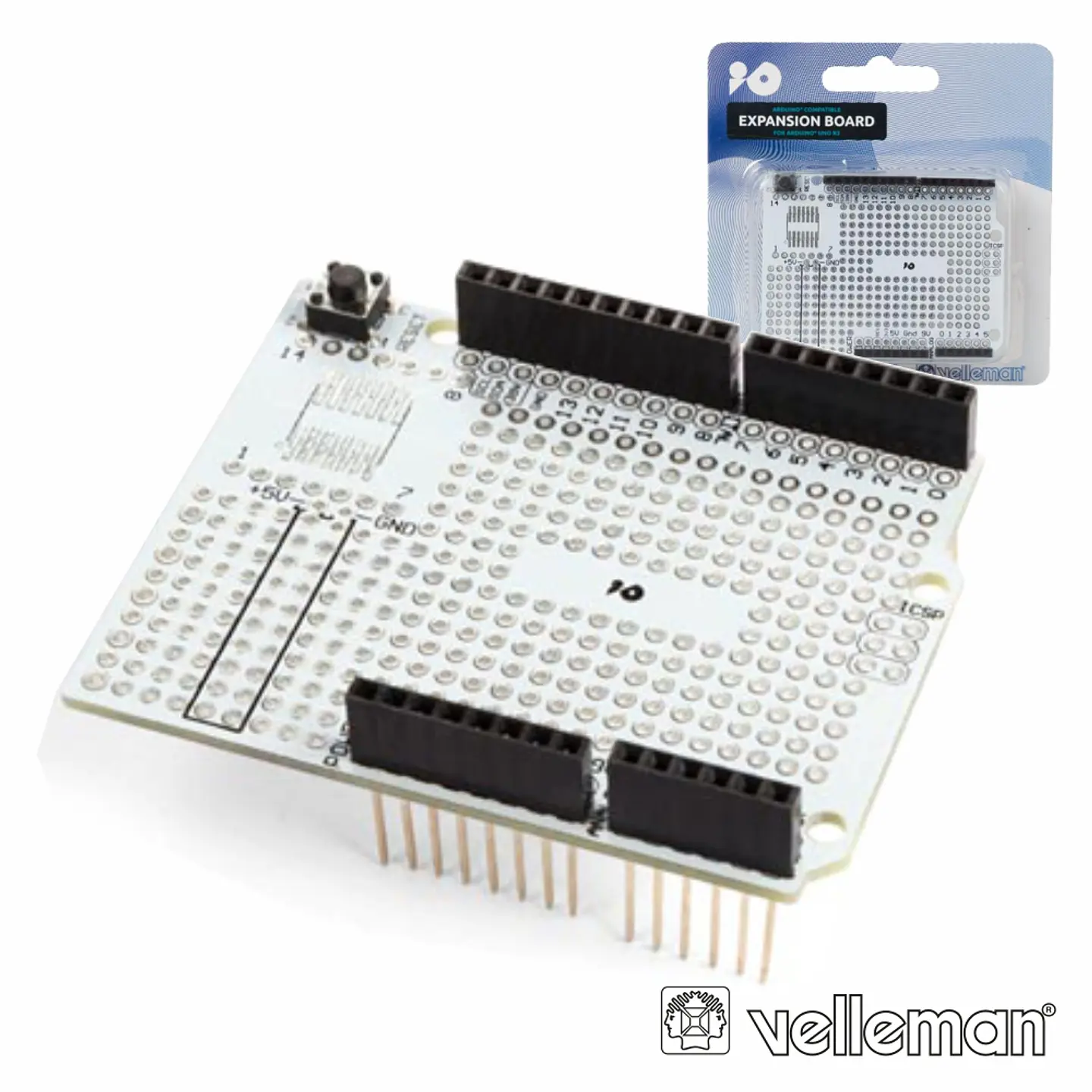PLACA DE EXTENSÃO P/ ARDUINO VELLEMAN 1