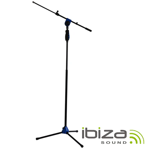 SUPORTE P/ MICROFONE UNIVERSAL AZUL IBIZA