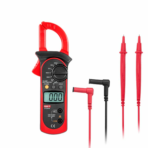 Pinça Amperimétrica Digital 200A 600V UNI-T