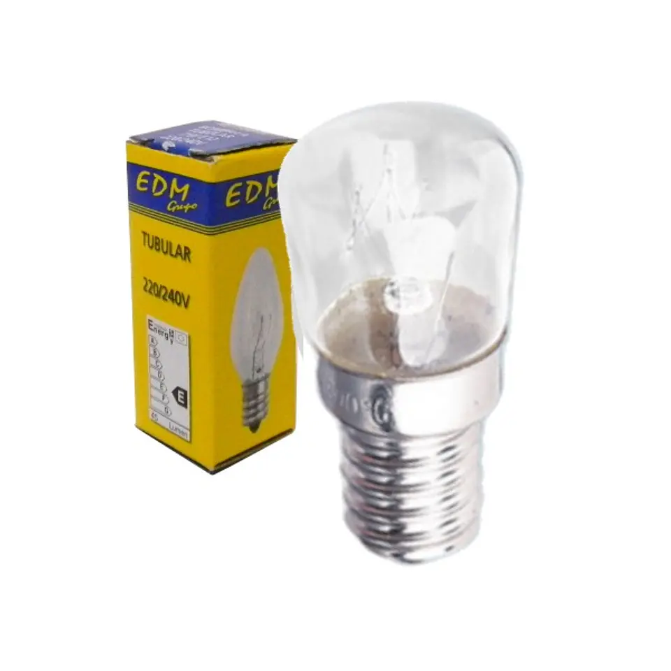 LÂMPADA E14 15W 230V 300ºC P/FORNOS 1