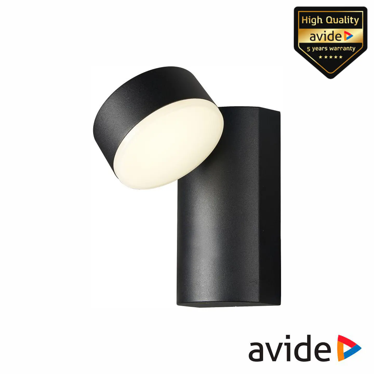 Candeeiro Parede LED 12W 4000K 462lm IP54 AVIDE 1