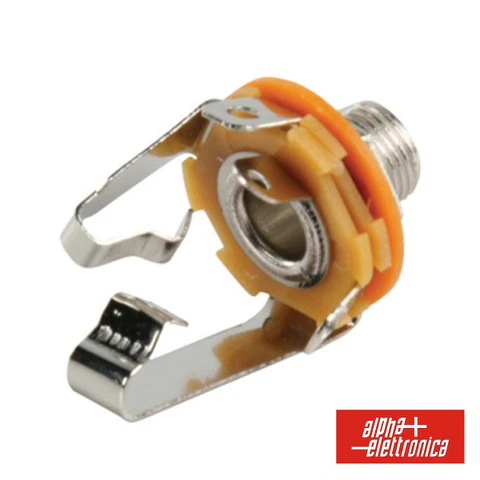 FICHA JACK 6.35MM FÊMEA ST P/ PAINEL