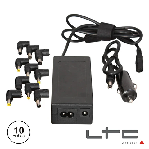 ALIMENTADOR SWITCHING 15-20V 120W 10FICHAS C/USB 12/220V LTC