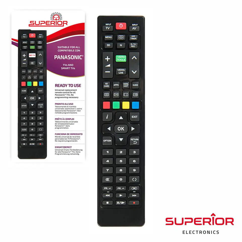 Comando TV Universal Lcd/LED PANASONIC SMART TV 1