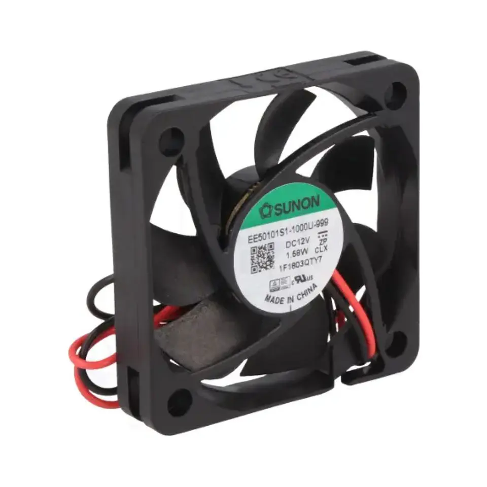 Ventoinha 12VDC 50x50x10mm 2 Fios EE50101S1-1000U-999 SUNON 1