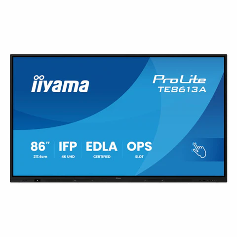 Ecrã Interativo de 86" EDLA Android 14 8/128GB UHD