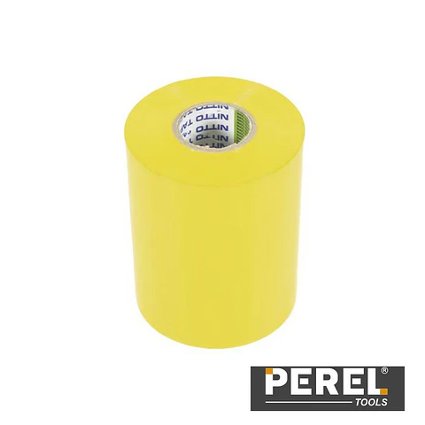 Fita Isoladora Amarela - 100 mm X 20M PEREL