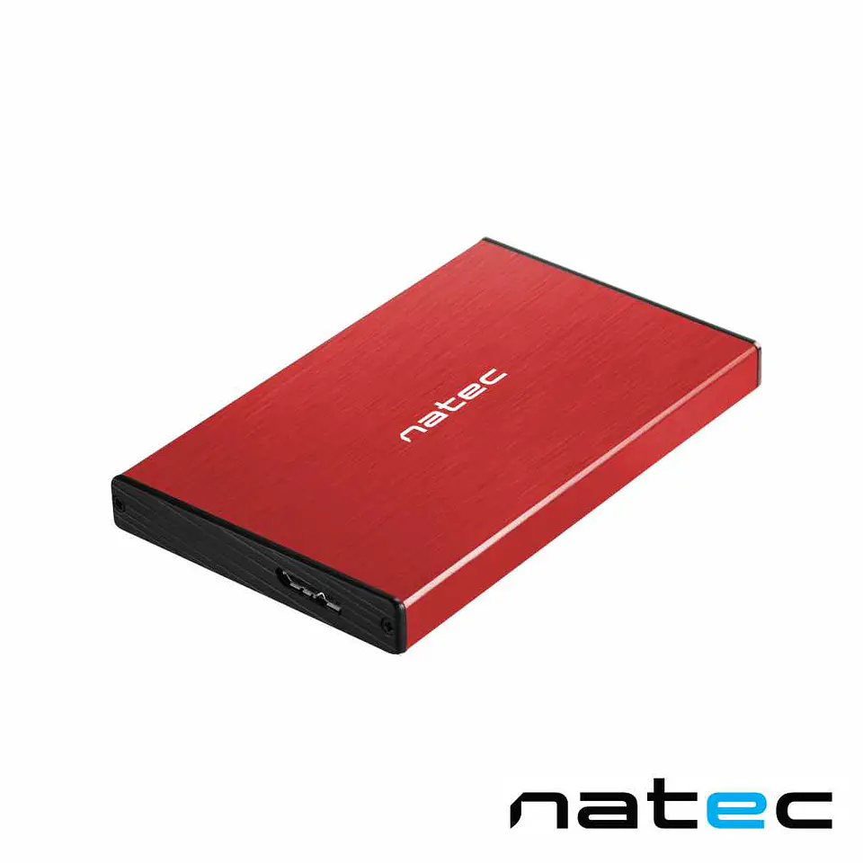 Caixa Alumínio RHINO P/Discos Rígidos HDD 2.5