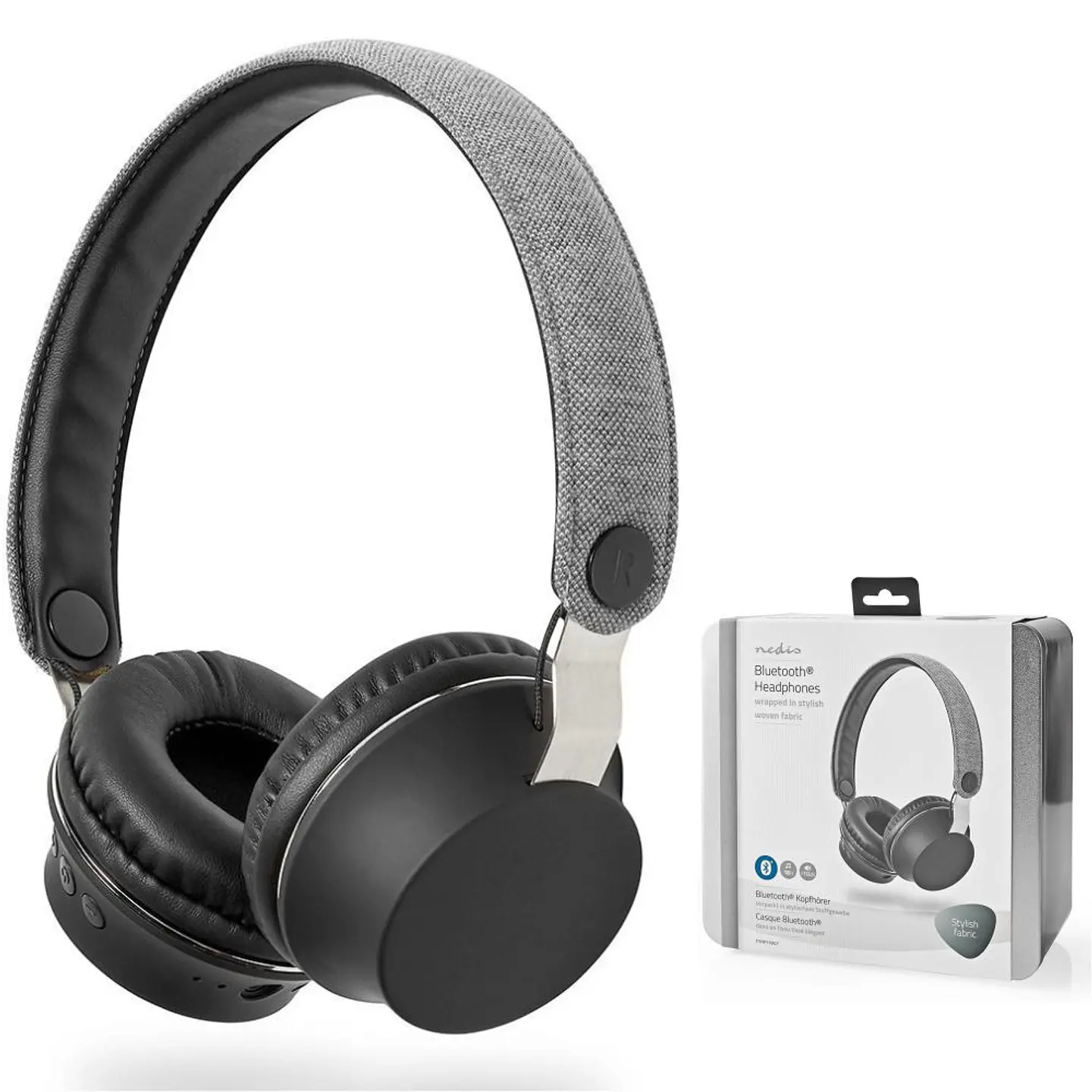 Auscultadores Bluetooth S/ Fios Stereo NEDIS 1