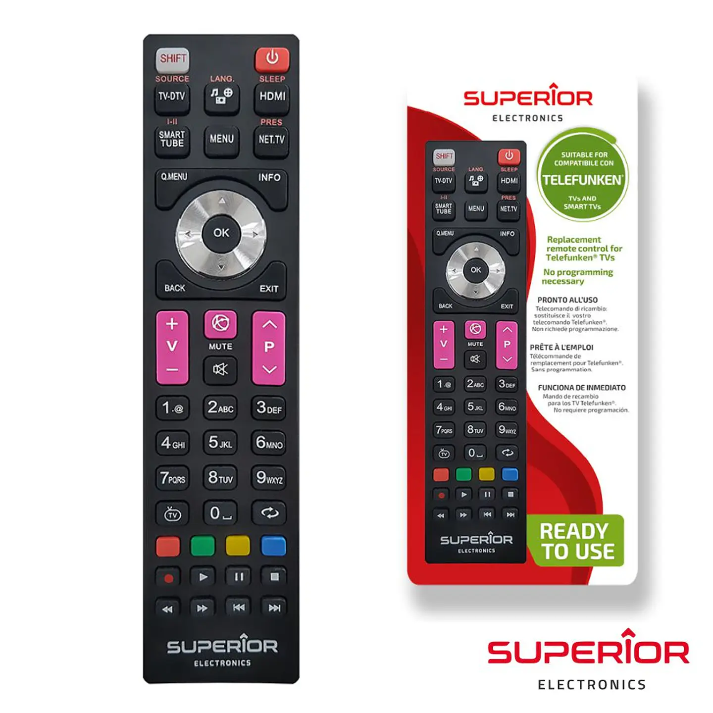 Comando TV Universal Lcd/LED TELEFUNKEN SMART TV 1
