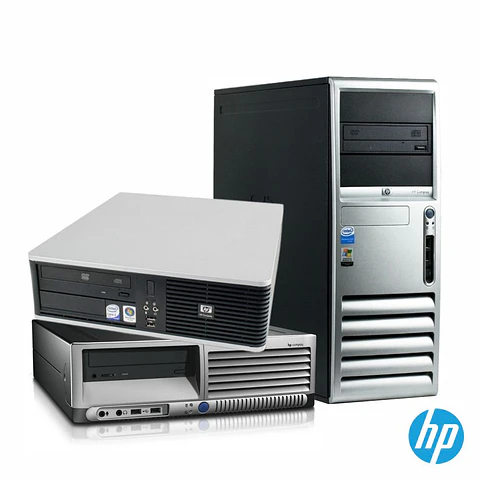 DESKTOP HP CORE2DUO 4GB 250GB WIN7 Recondicionado