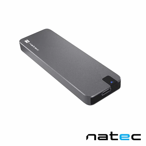 Caixa Alumínio P/Discos Rígidos RHINO M.2 NVMe NATEC