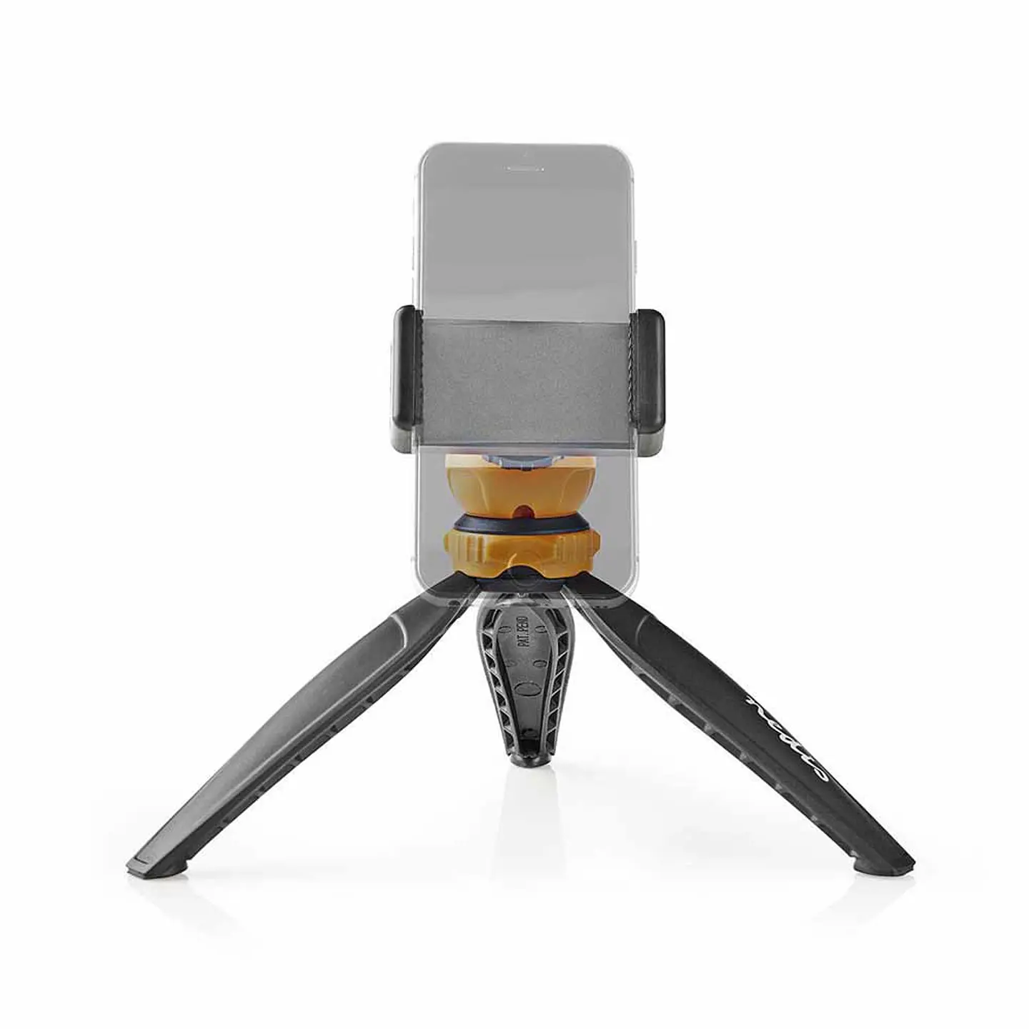 Mini Tripé 1,5 kg 16 cm Preto/Laranja NEDIS 1