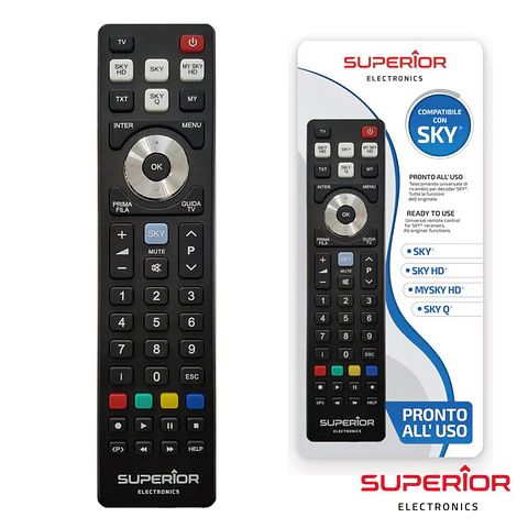 Comando TV Universal Lcd/LED SKY/SKYHD/MYSKY/SKYQ SMART TV