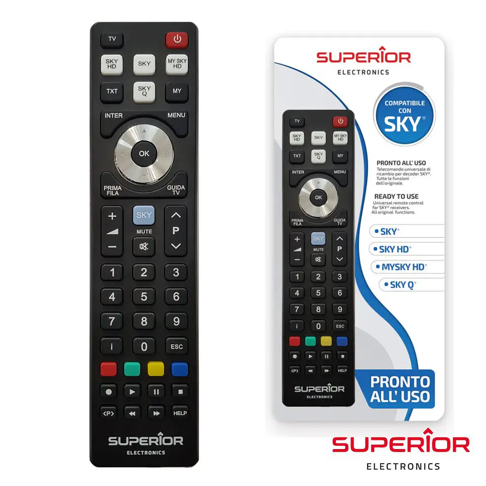 Comando TV Universal Lcd/LED SKY/SKYHD/MYSKY/SKYQ SMART TV 1