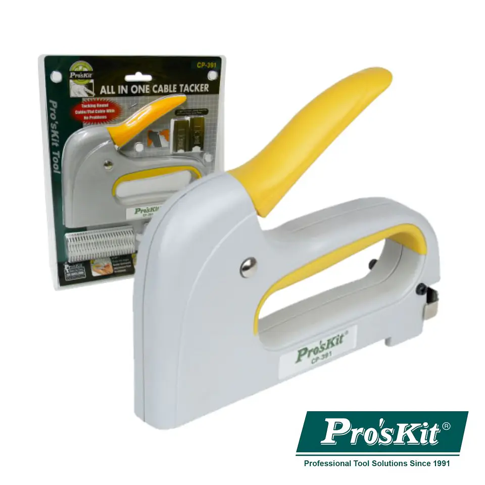 AGRAFADOR DE CABOS FLAT E REDONDOS ABS PROSKIT 1