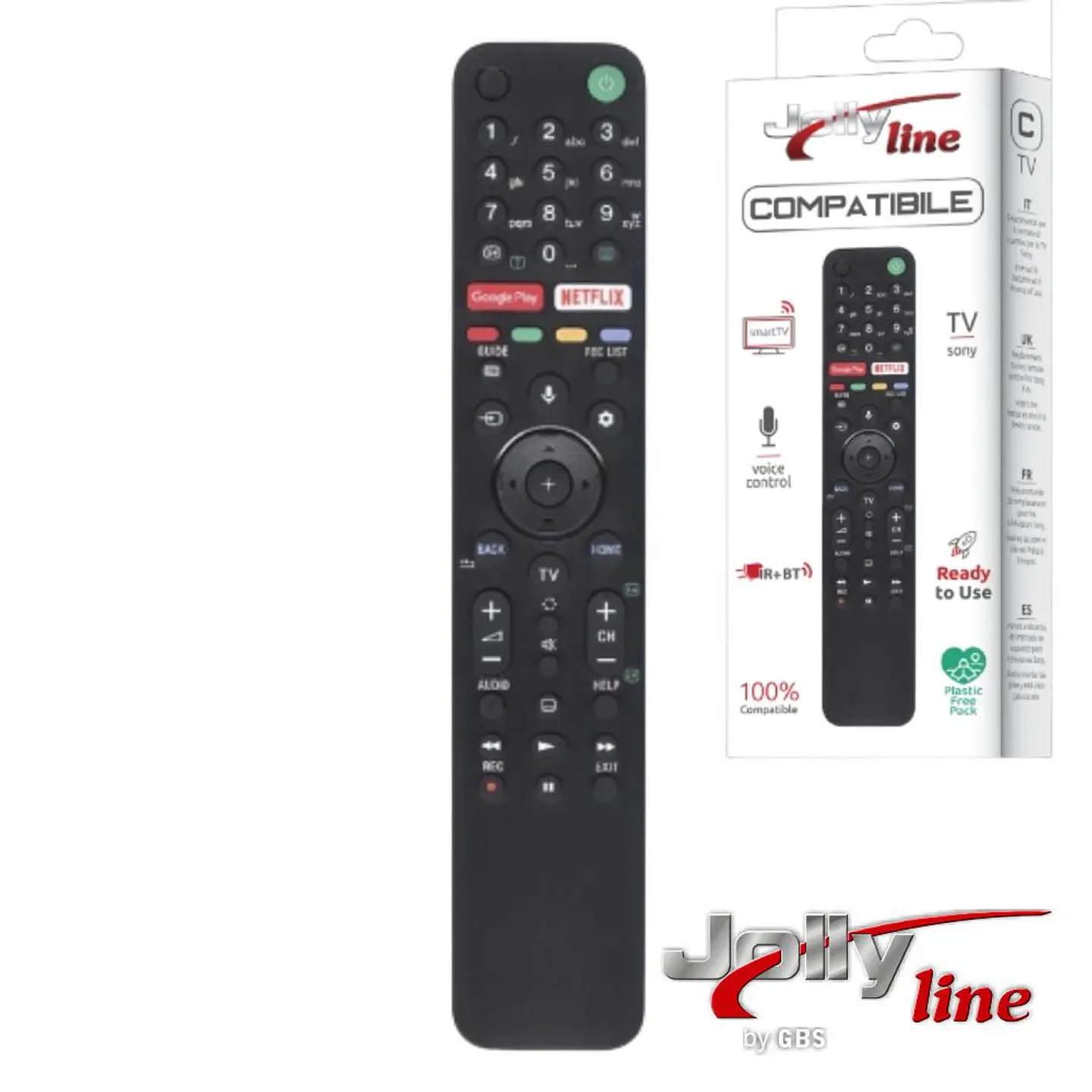 Comando TV Universal LCD/LED SONY SMART TV C/ Bluetooth 1