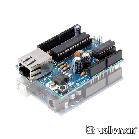 ETHERNET SHIELD P/ ARDUINO VELLEMAN