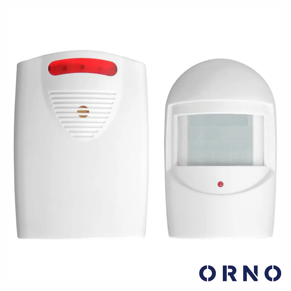 Alarme C/ Sensor Movimento PIR 120m IP44 ORNO 1