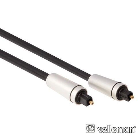 Cabo Fibra Óptica Toslink-Toslink 5M - VELLEMAN