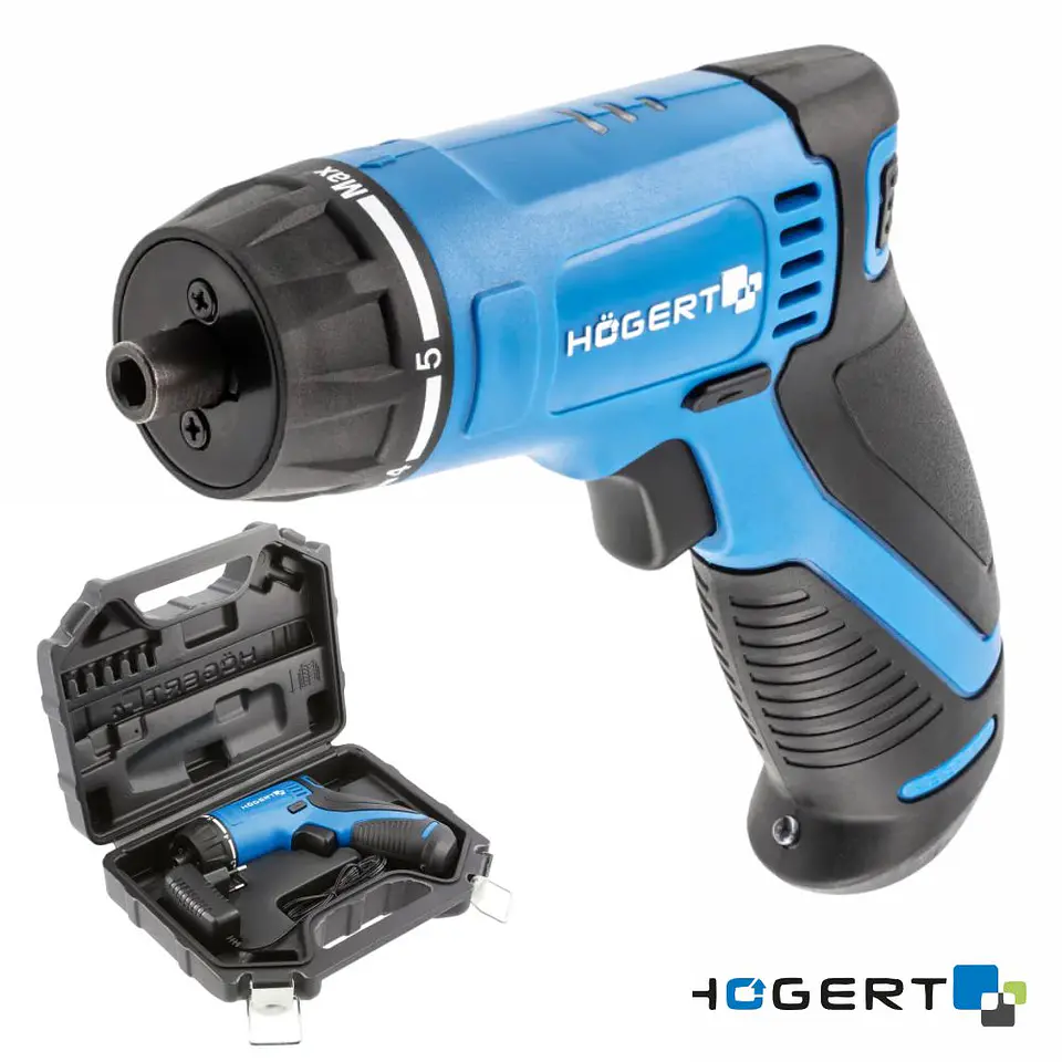 Aparafusadora Elétrica S/ Fios 7.2V 230RPM HOGERT 1