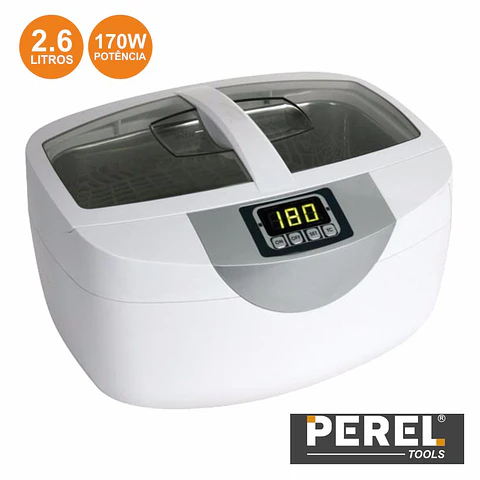 EQUIPAMENTO DE LIMPEZA ULTRASÓNICO 2.6L VELLEMAN