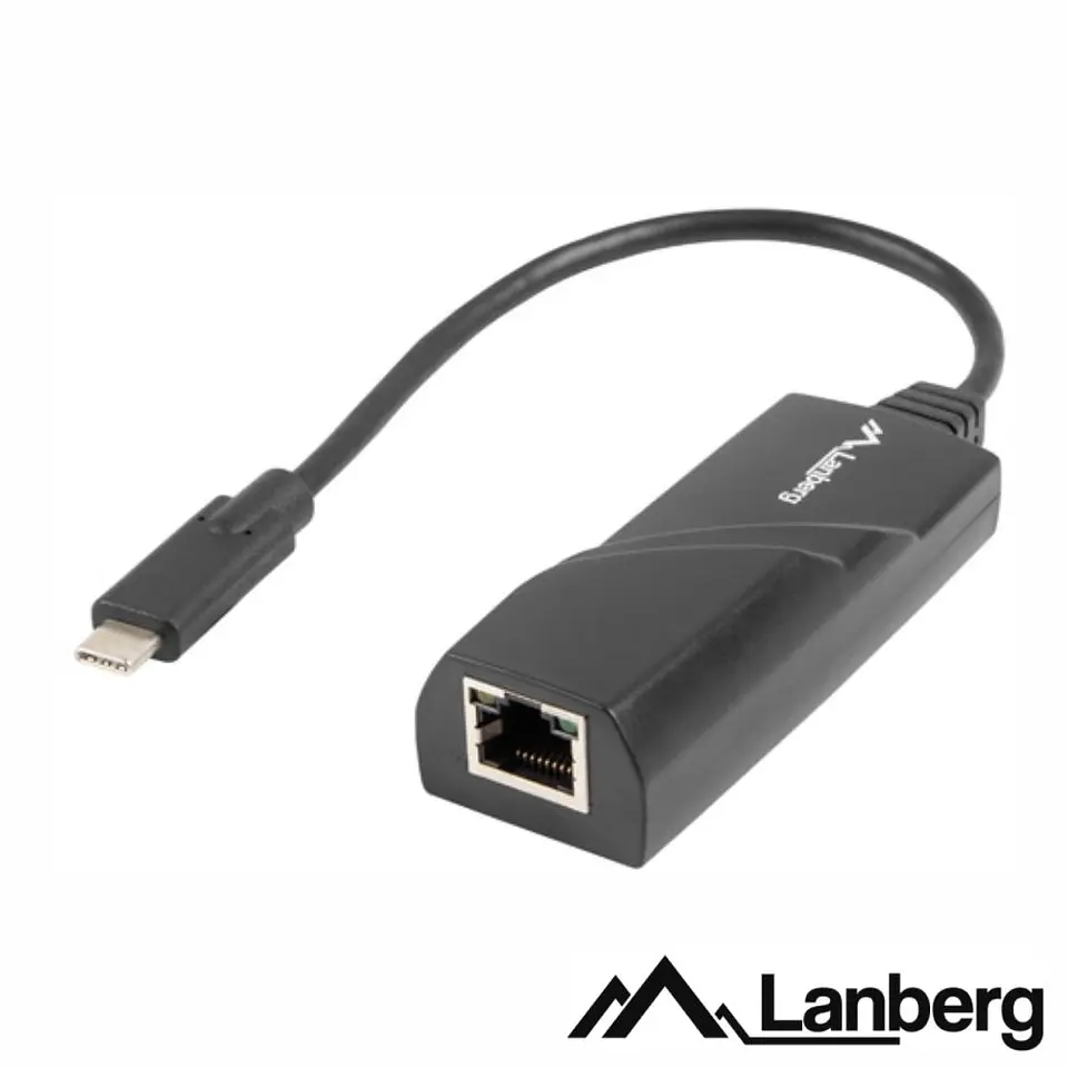 Cabo Adaptador USB-C 3.1/ RJ45 1GB LANBERG 1