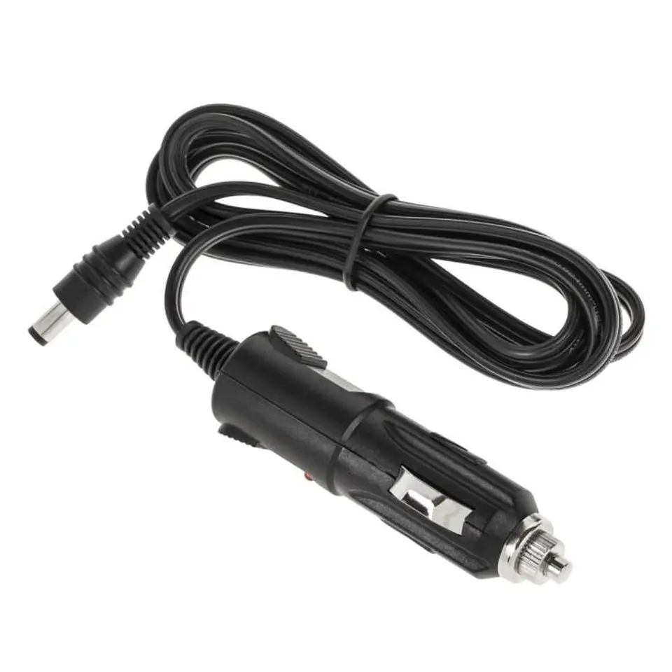 Cabo Alimentação Ficha Isqueiro 12V C/ Ficha DC 2.1/5.5mm 1