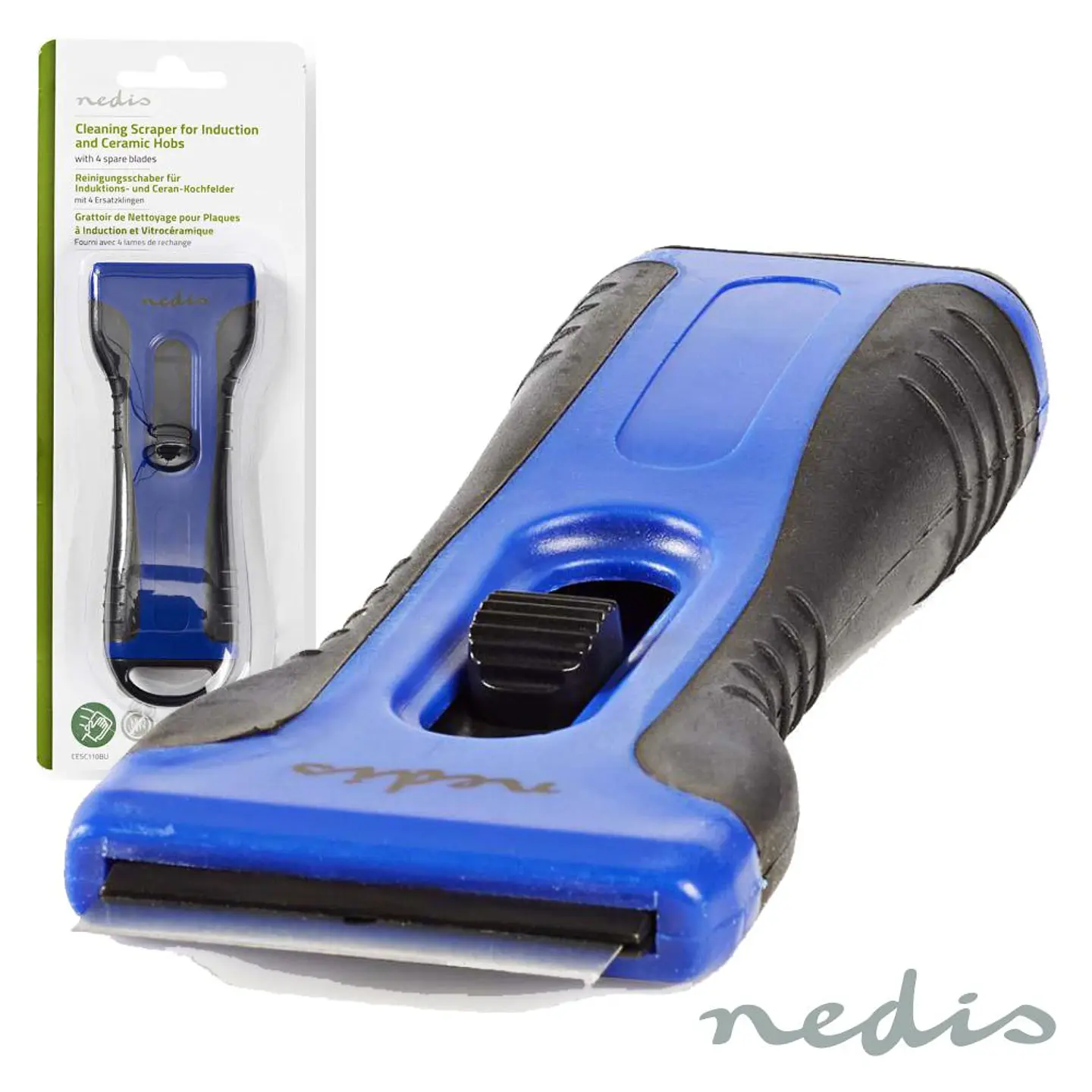 ESPÁTULA LIMPEZA P/ PLACAS INDUÇÃO VITROCERÂMICA NEDIS 1