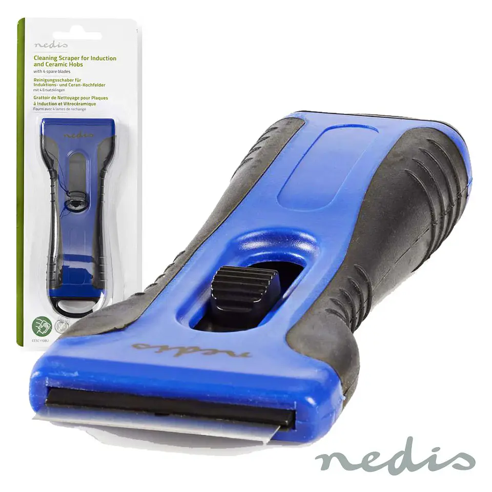 ESPÁTULA LIMPEZA P/ PLACAS INDUÇÃO VITROCERÂMICA NEDIS 1