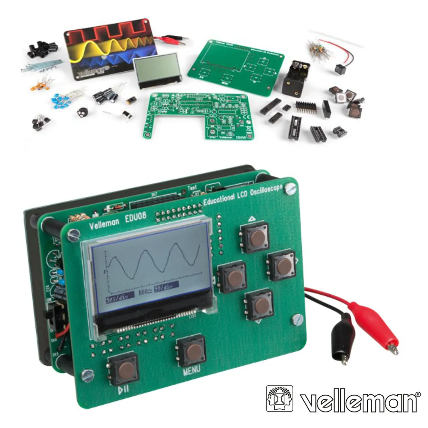 Kit Iniciação P/ Utilização De Osciloscópios 1