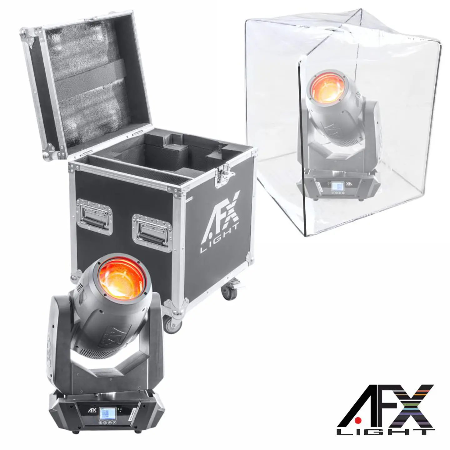 Moving Head 360W 3 Em 1 Beam/Spot/Wash DMX AFXLIGHT 1
