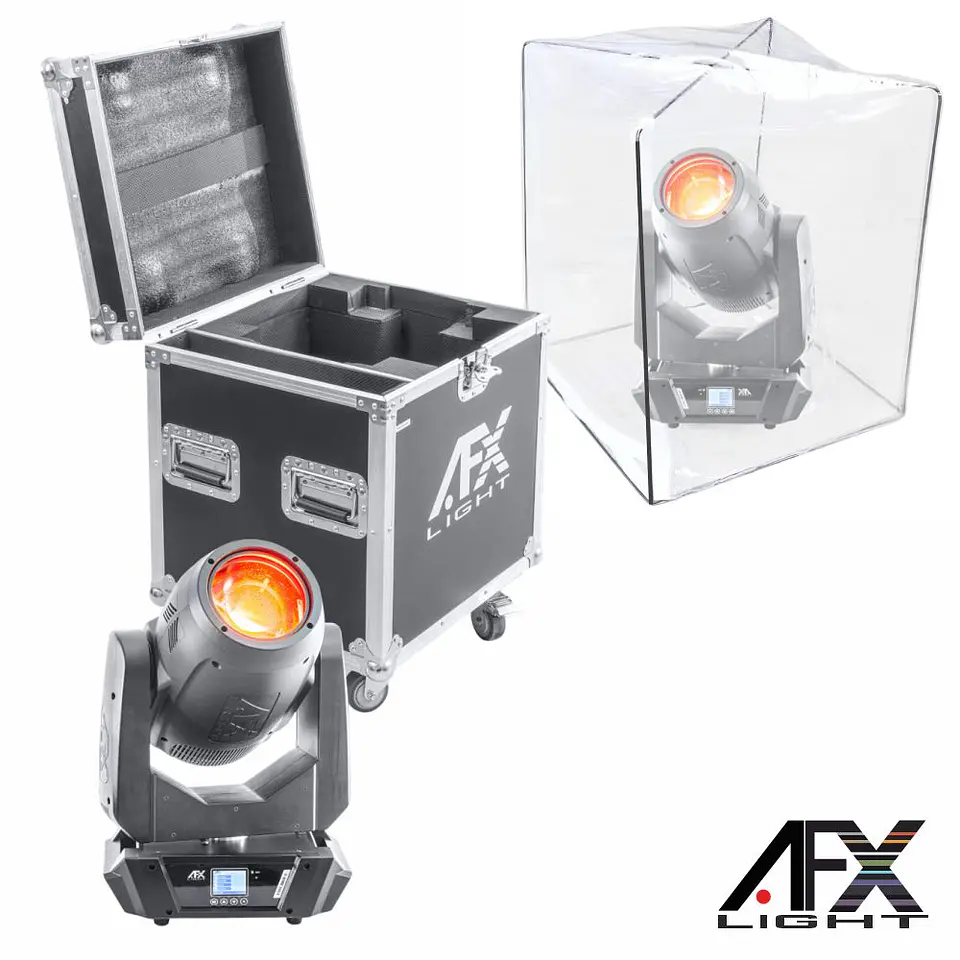 Moving Head 360W 3 Em 1 Beam/Spot/Wash DMX AFXLIGHT 1